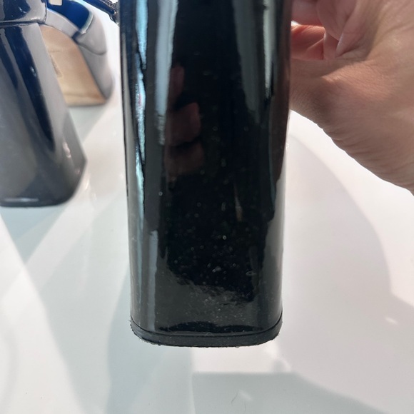 Larroude Glossy Black Heels - Picture 4 of 8